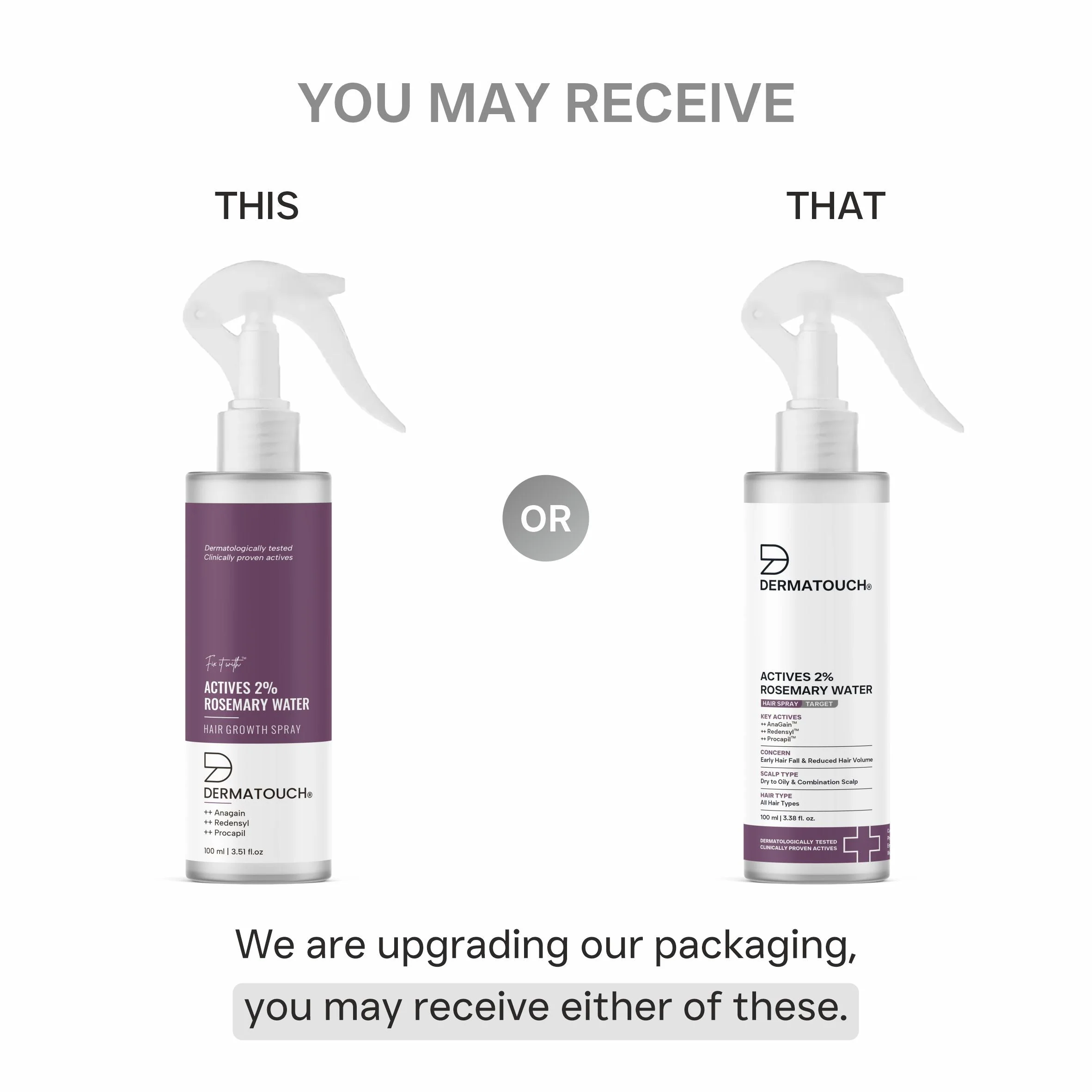 Actives 2% Rosemary Water Spray for Hair Growth Value Pack - Image 3