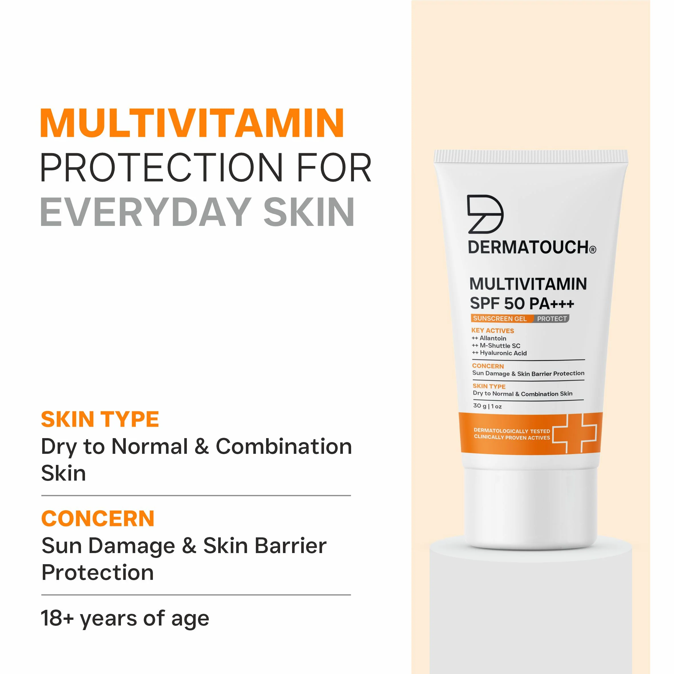 Multivitamin SPF 50 PA+++ Sunscreen Gel  30g PO4 - Image 5
