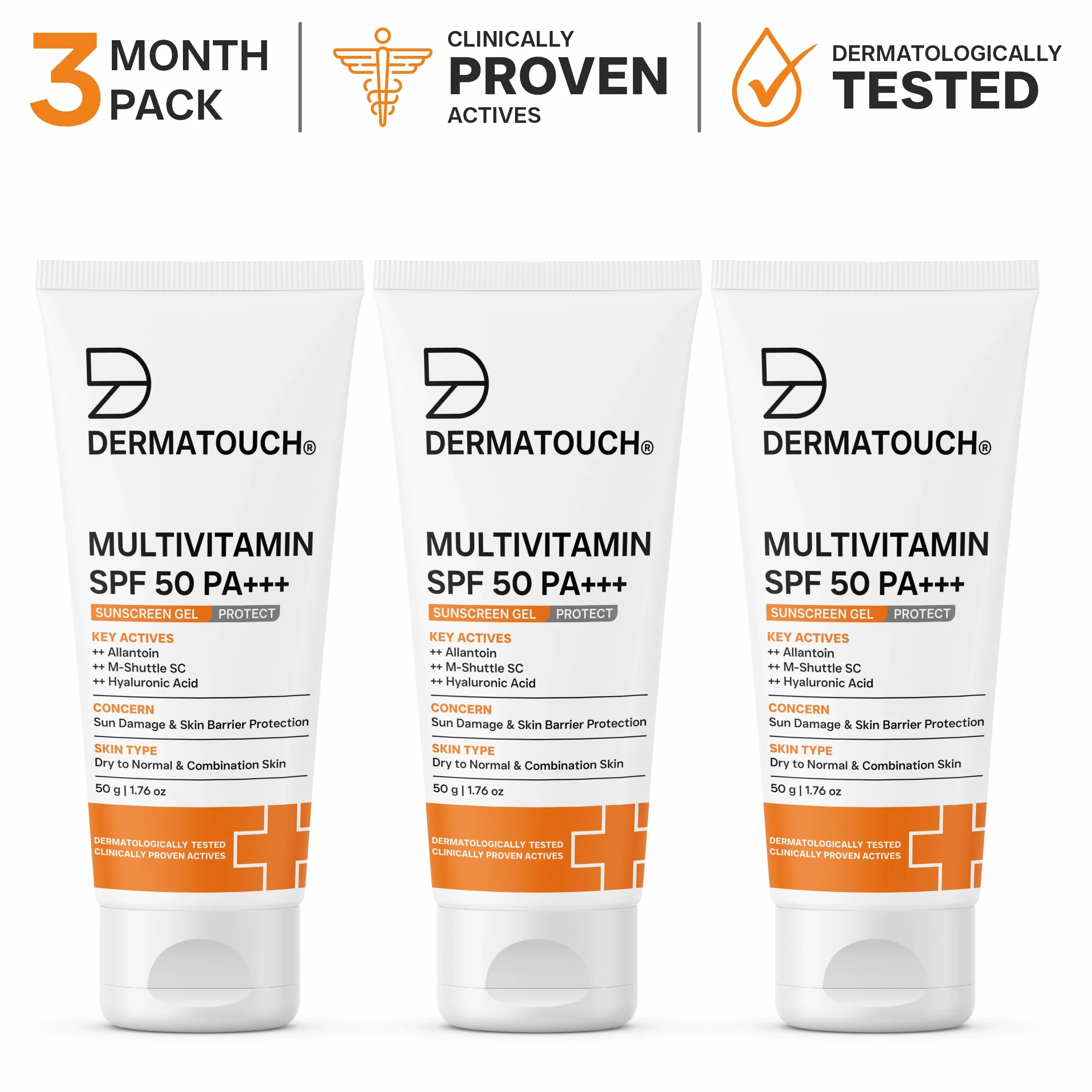 Multivitamin SPF 50 PA+++ Sunscreen Gel Value Pack - Image 13
