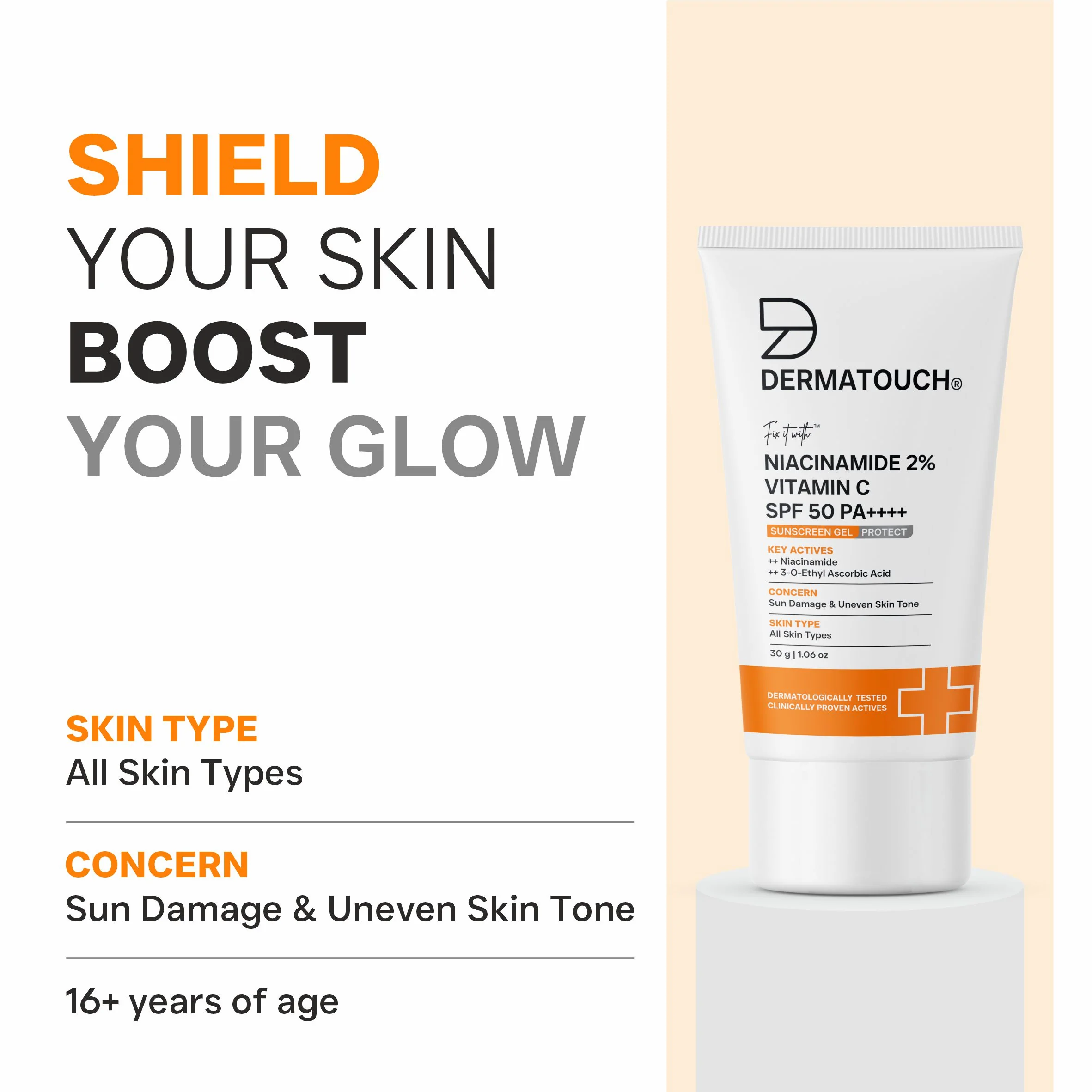Niacinamide 2% Vitamin C SPF 50 Pa++++ Sunscreen Gel - Image 4