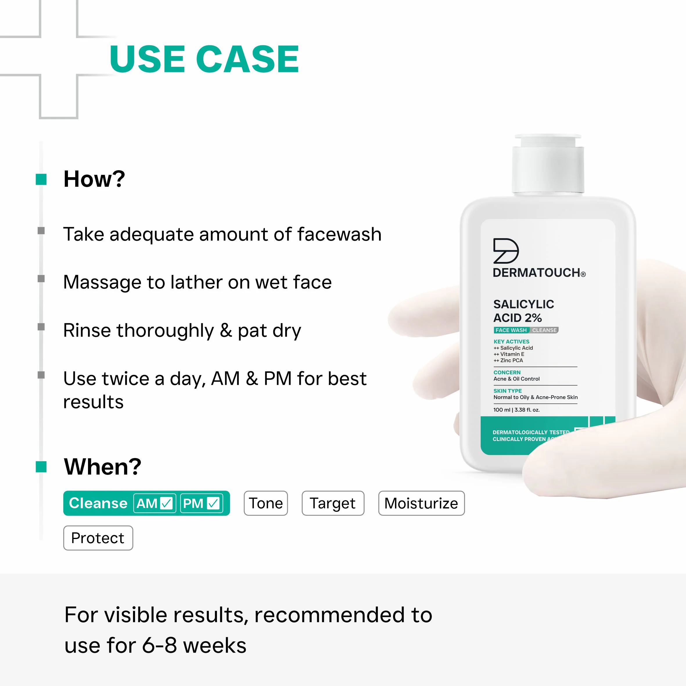 Salicylic Acid 2% Face Wash - 100ml - Image 8