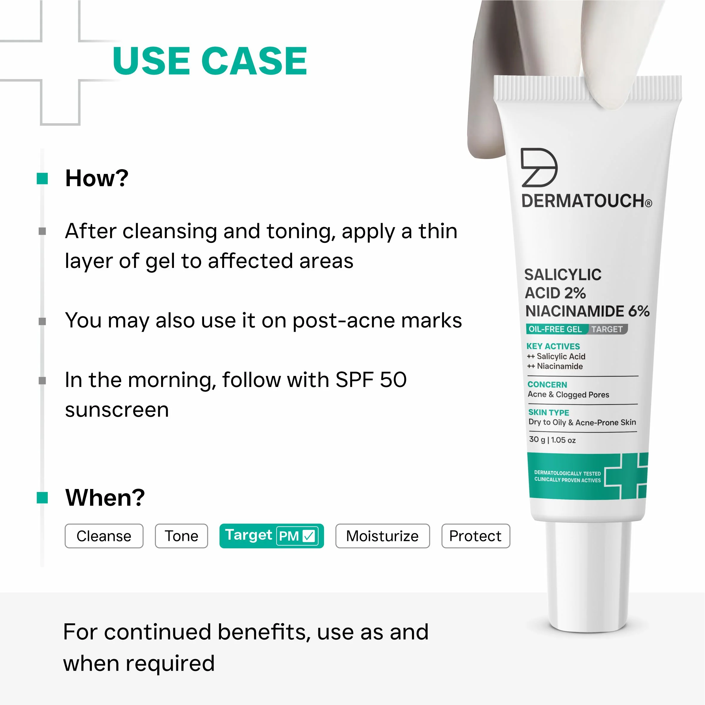 Salicylic Acid 2% Niacinamide 6% Oil-Free Gel 30g - Image 7