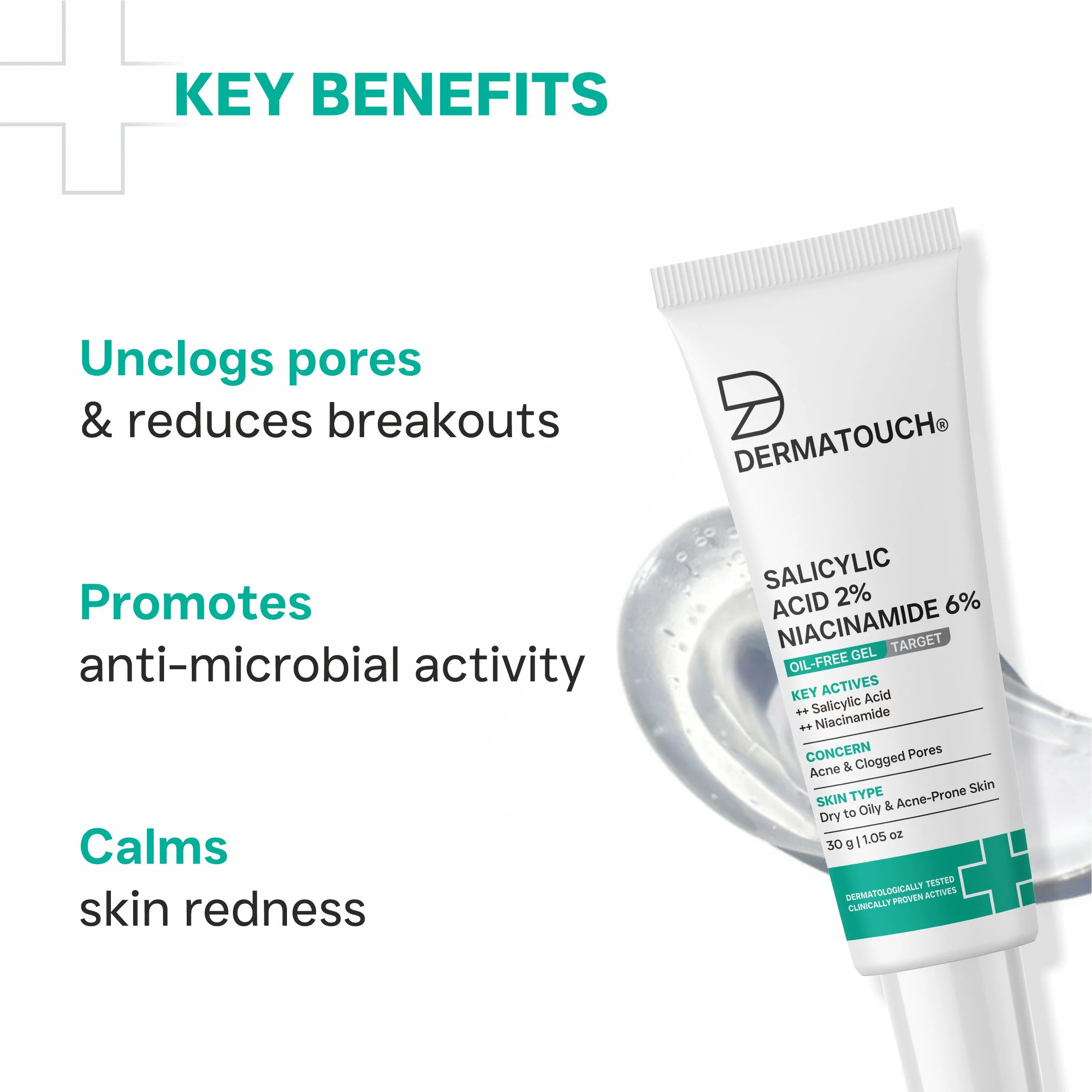 Salicylic Acid 2% Niacinamide 6% Oil-Free Gel 30g - Image 8